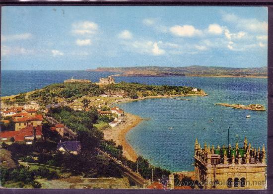 Postales: CANTABRIA - SANTANDER - LA PENINSULA DE LA MAGDALENA - Foto 1