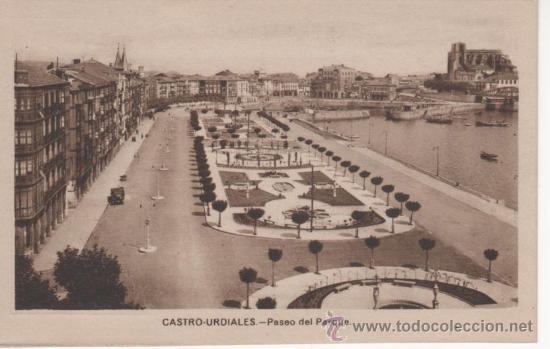 Postales: CASTRO-URDIALES.--Paseo del Parque - Foto 1