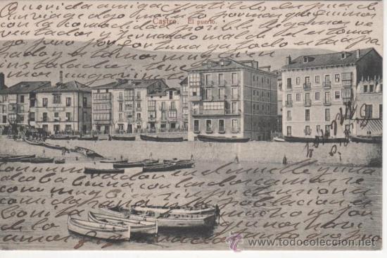 Postales: CASTRO. El puerto. - Foto 1