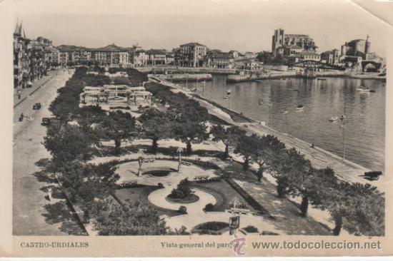 Postales: CASTRO-URDIALES. - Vista general del parque. - Foto 1