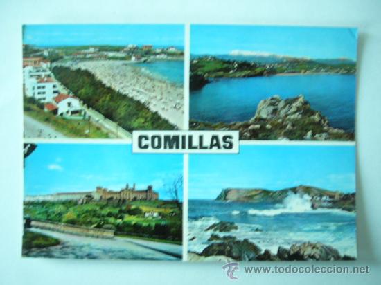 Postales: COMILLAS. SANTANDER. N&ordm; 2004. ESCRITA Y CIRCULADA - Foto 1
