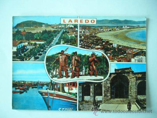 Postales: LAREDO. SANTANDER.  N&ordm; 36. ESCRITA Y CIRCULADA - Foto 1