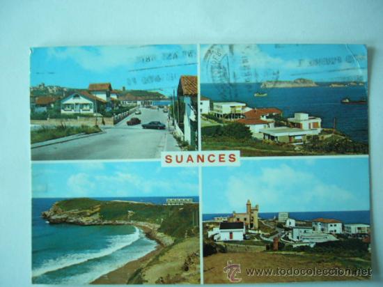 Postales: SUANCES. SANTANDER. N&ordm; 388. ESCRITA Y CIRCULADA - Foto 1