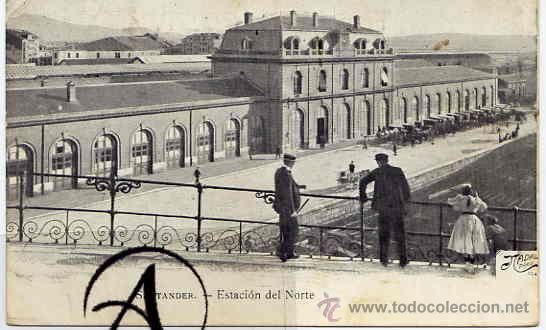 Postales: Santander. Estaci&oacute;n del Norte - Foto 1