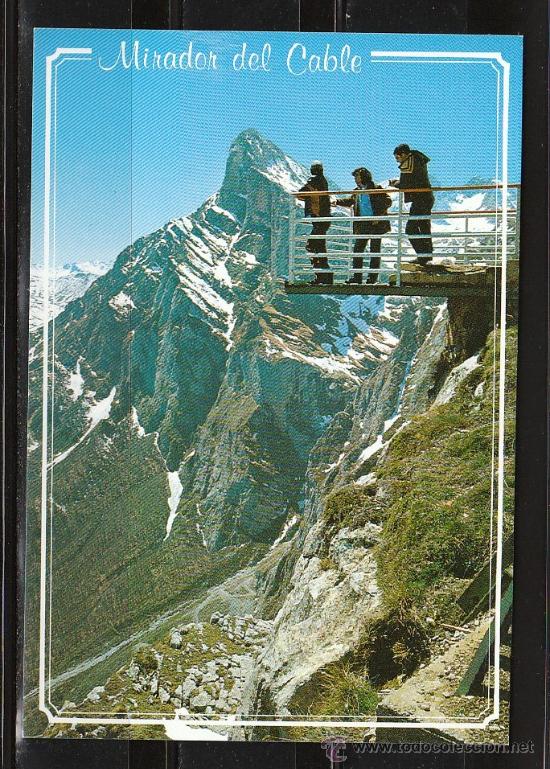 Postkarten: 396. PICOS DE EUROPA. MIRADOR DEL CABLE