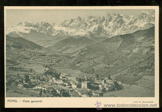 Postales: TARJETA POSTAL DE POTES. VISTA GENERAL. - Foto 1