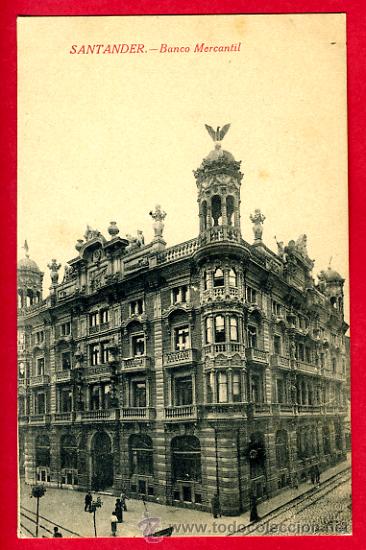 Postales: santander, banco mercantil,    p60407 - Foto 1