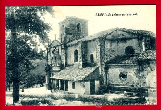 Postkarten: limpias, iglesia parroquial,    p60446
