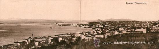Postais: Postal panoramica Santanter 1930