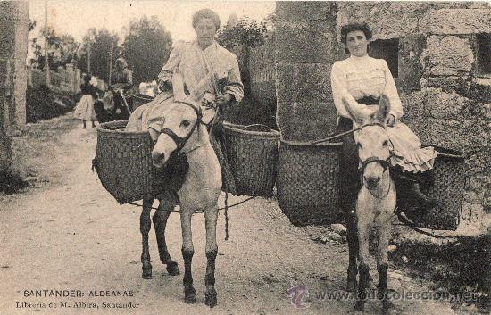 Postales: SANTANDER - ALDEANAS -. - Foto 1