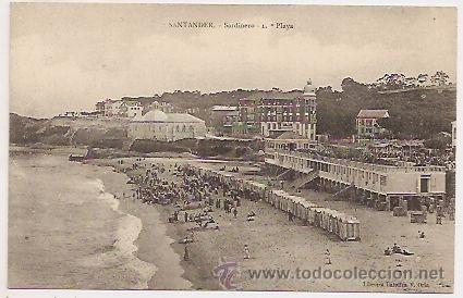 Postales: Santander, postal formato antiguo - Foto 1