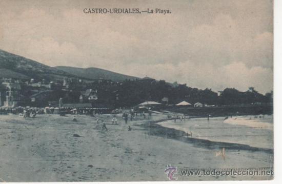 Postales: CASTRO-URDIALES--La Playa - Foto 1