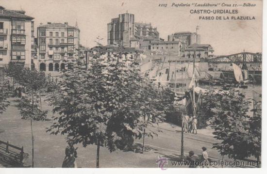 Postales: CASTRO-URDIALES--PASEO DE LA PLAZUELA - Foto 1