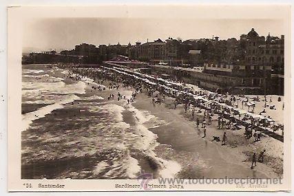 Postales: Santander, postal formato antiguo - Foto 1