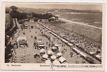 Postales: Santander, postal formato antiguo - Foto 1