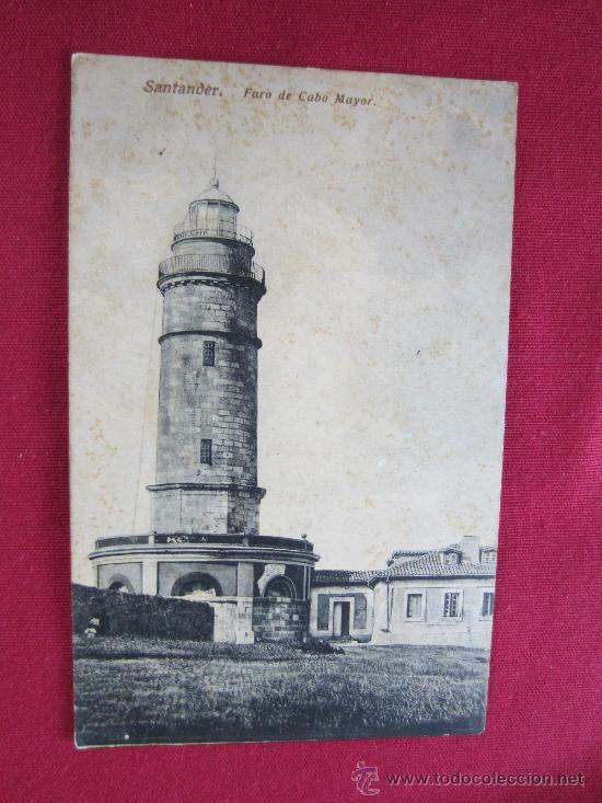 Postales: SANTANDER - FARO DEL CABO MAYOR - Foto 1