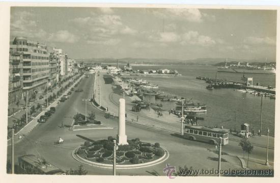 Postales: SANTANDER, CALLE DE CASTELAR - Foto 1