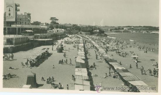 Postales: SANTANDER, EL SARDINERO, PRIMERA PLAYA - Foto 1