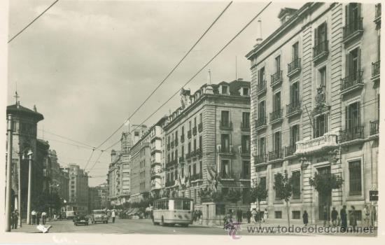 Postales: SANTANDER, AVENIDA CALVO SOTELO - Foto 1