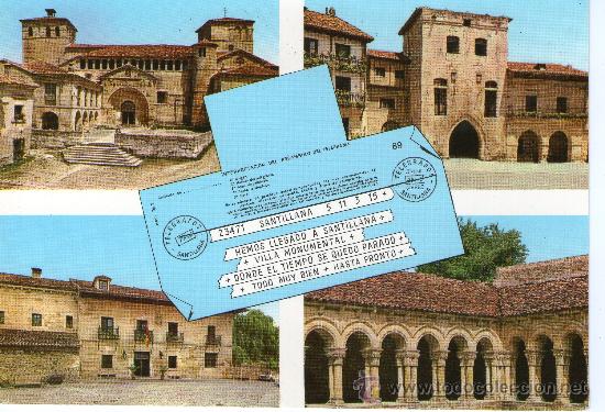 Postkarten: postal de santillana del mar, cantabria, n&ordm; 10