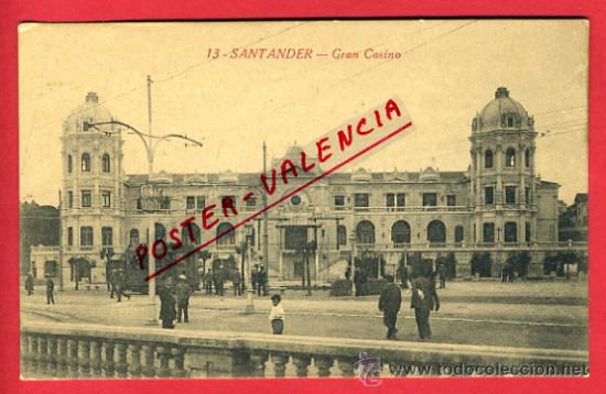 Postales: SANTANDER, GRAN CASINO,     P63002 - Foto 1