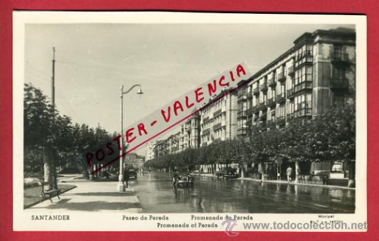 Postales: SANTANDER, PASEO DE PEREDA,     P63027 - Foto 1