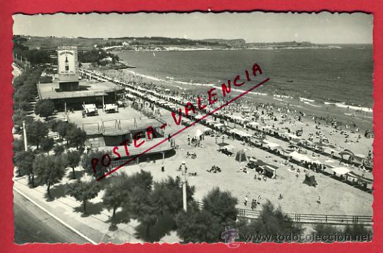 Postales: SANTANDER, PRIMERA PLAYA,     P63029 - Foto 1