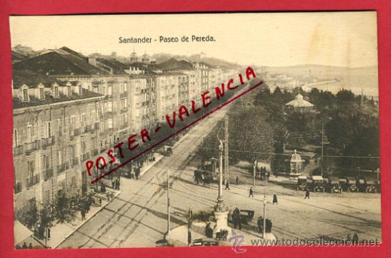 Postales: SANTANDER, PASEO DE PEREDA,      P63067 - Foto 1