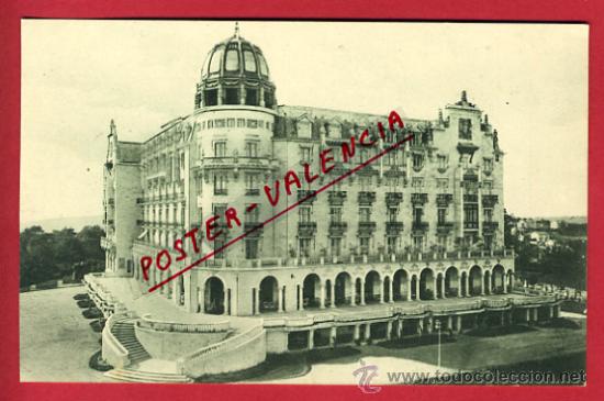 Postales: SANTANDER, EL HOTEL REAL,      P63082 - Foto 1