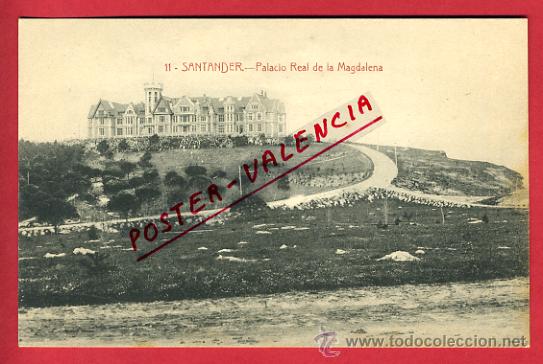 Postales: SANTANDER, PALACIO DE LA MAGDALENA,      P63093 - Foto 1