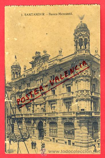 Postales: SANTANDER, BANCO MERCANTIL,        P63117 - Foto 1