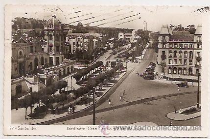 Postales: Santander, postal formato antiguo - Foto 1