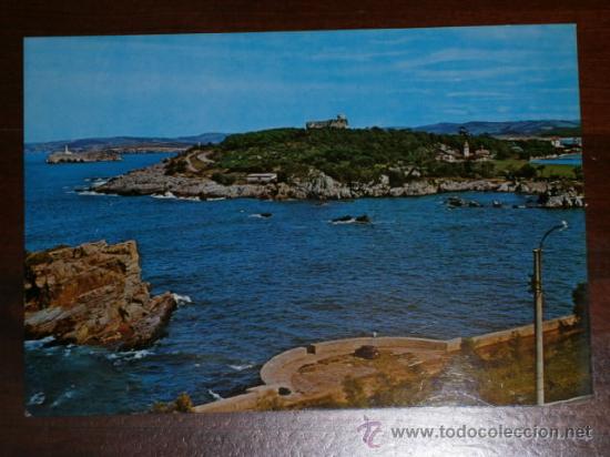 Postales: Postal de Santander: Pen&iacute;nsula de La Magdalena (Sin circular) - Foto 1