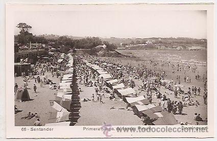 Postales: Santander, postal formato antiguo - Foto 1