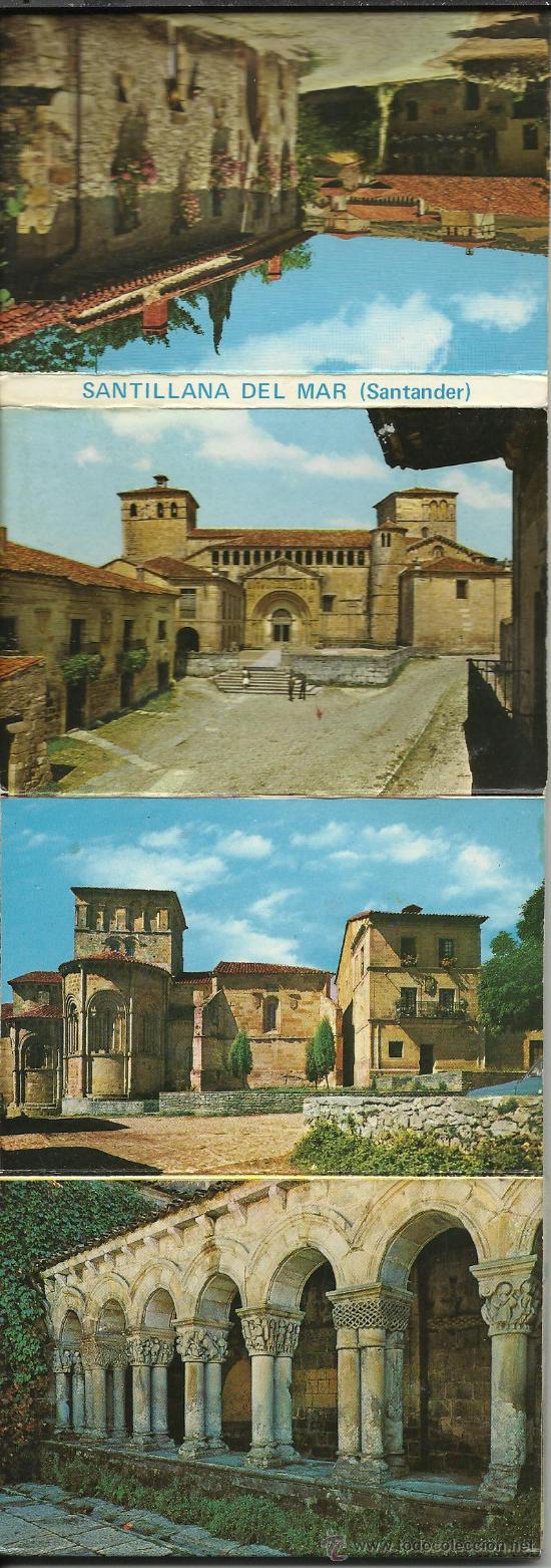 Postales: TIRA DE POSTALES DE SANTILLANA DEL MAR - Foto 1
