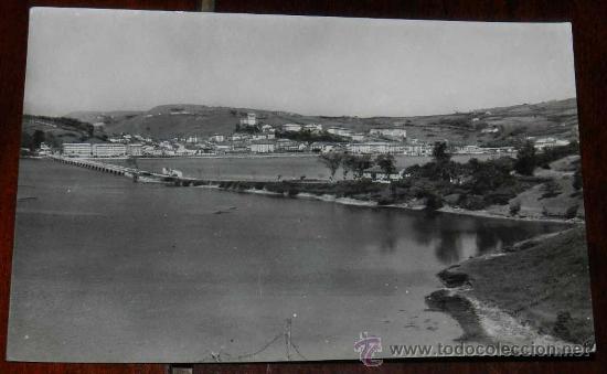 Postais: ANTIGUA FOTO POSTAL DE SAN VICENTE DE LA BARQUERA - CANTABRIA - N. 12 - VISTA GENERAL - FOTO CASTRO