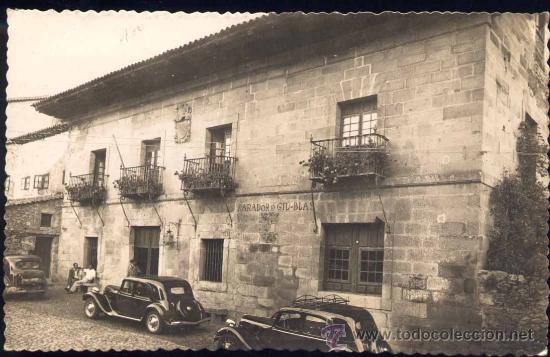 Postais: SANTILLANA DEL MAR (CANTABRIA).- PARADOR DE GIL BLAS