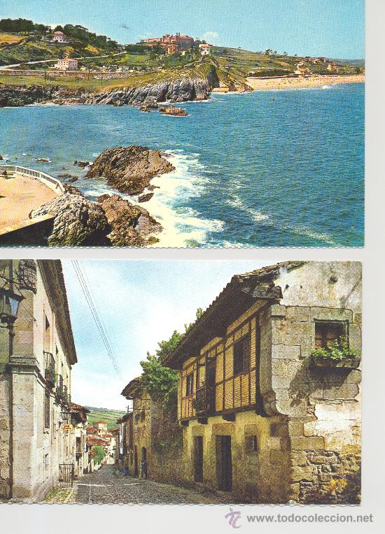 Postales: LOTE 2 POSTALES- SANTANDER - Foto 1