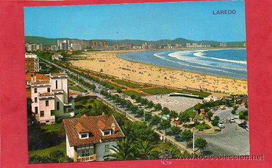 Postales: POSTAL DE LAREDDO SANTANDER LA PLAYA - Foto 1