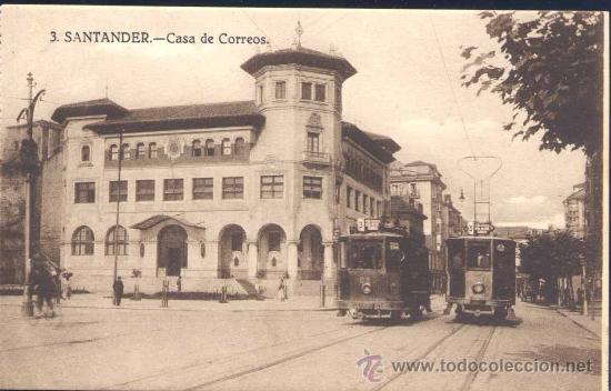 Postales: SANTANDER.- CASA DE CORREOS - Foto 1