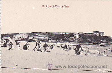 Postales: POSTAL COMILLAS LA PLAYA - Foto 1