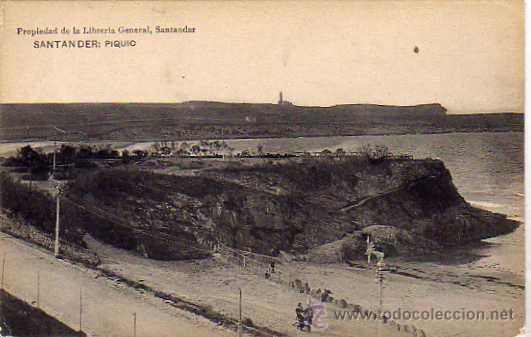 Postales: Cantabria. Santander. Libreria General. Piquio. - Foto 1