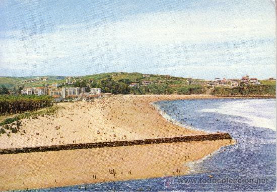 Postales: SUANCES - SANTANDER - PLAYA DE LA CONCHA N&ordm; 2 - Foto 1