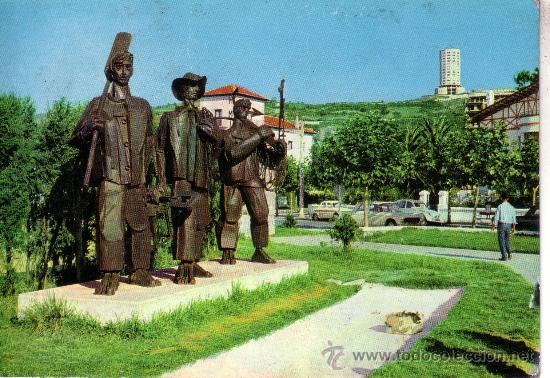 Postales: LAREDO - CANTABRIA - MONUMENTO A LOS PESCADORES - Foto 1
