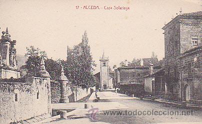 Postales: POSTAL ALCEDA CASA SOLARIEGA - Foto 1