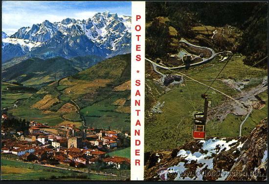 Postales: POME5 39257 Potes CANTABRIA - Foto 1