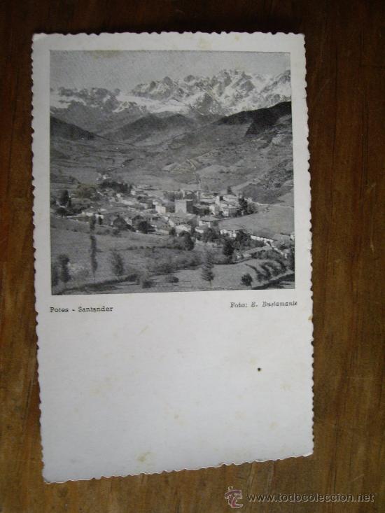 Postcards: POSTAL DE POTES-SANTANDER N&ordf;170 FOTOS E.BUSTAMANTE .  ENVIO GRATIS