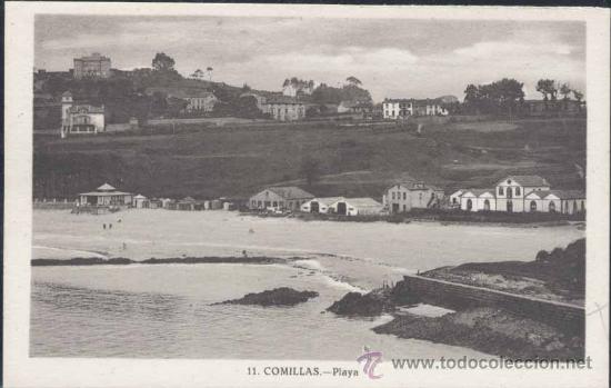 Postales: COMILLAS (CANTABRIA).- PLAYA - Foto 1