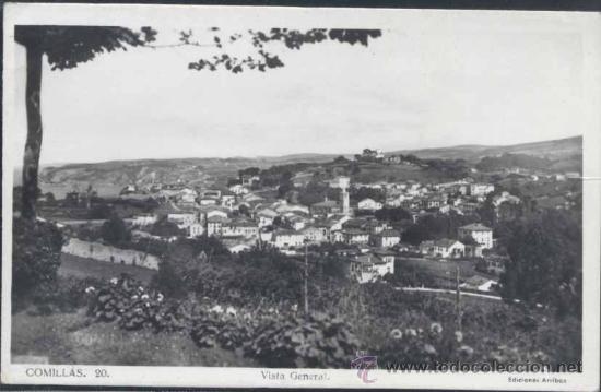 Postales: COMILLAS (CANTABRIA).- VISTA GENERAL - Foto 1