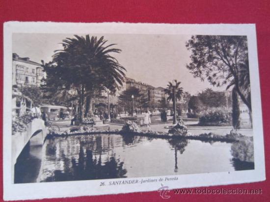 Postales: SANTANDER - JARDINES DE PEREDA - Foto 1